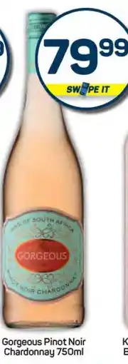 Pick n Pay Gorgeous Pinot Noir Chardonnay 750ml offer