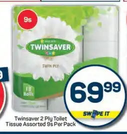 Pick n Pay Twinsaver 2 Ply Toilet Tissue offer
