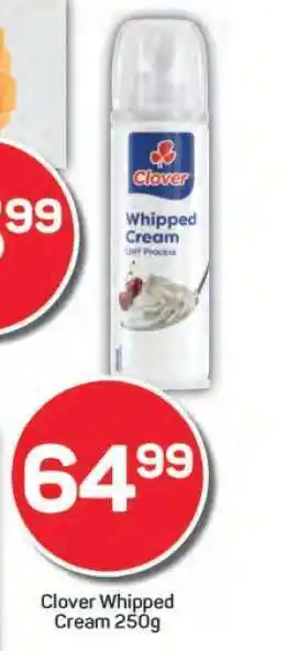Pick n Pay Clover Whipped Cream 250g offer