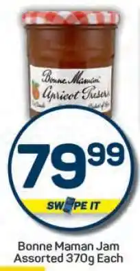 Pick n Pay Bonne Maman Jam Assorted 370g Each offer