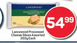 Pick n Pay Lancewood Processed Cheese Slices Assorted offer