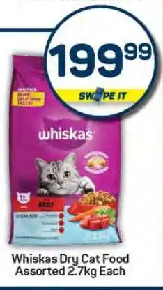 Pick n Pay Whiskas Dry Cat Food offer