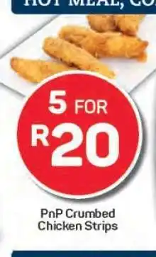 Pick n Pay PnP Crumbed Chicken Strips offer