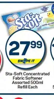 Pick n Pay Sta Soft Concentrated Fabric Softener offer