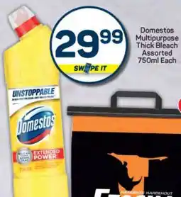 Pick n Pay DOMESTOS MULTIPURPOSE THICK BLEACH offer