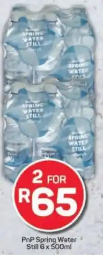 Pick n Pay PnP Spring Water Still offer
