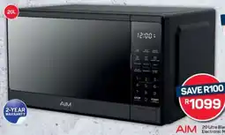 Pick n Pay AIM Black Mirror Finish Electronic Microwave Oven offer