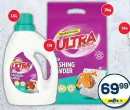 Pick n Pay PnP Ultra Efficient Auto Washing Powder or Laundry Liquid offer