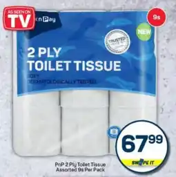 Pick n Pay PnP 2 Ply Toilet Tissue Assorted offer