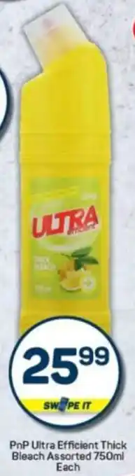 Pick n Pay PnP Ultra Efficient Thick Bleach Assorted offer
