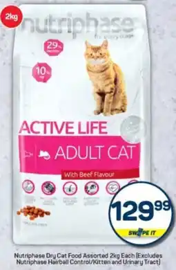 Pick n Pay Nutriphase Dry Cat Food Assorted offer