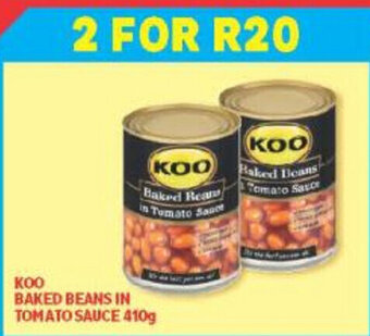 Usave Koo Baked Beans In Tomato Sauce 410g offer