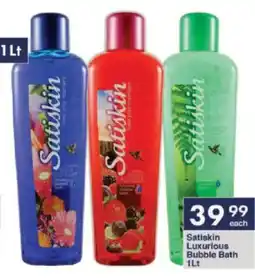 President Hyper Satiskin Luxurious Bubble Bath offer
