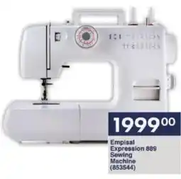 President Hyper Empisal Expression 889 Sewing Machine offer