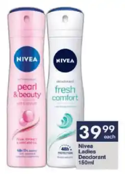President Hyper Nivea Ladies Deodorant offer