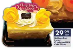 President Hyper Mothers Day Lemon Condensed Milk Cake Slices offer