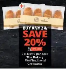 Checkers Hyper The Bakery Mini/Traditional Croissants offer