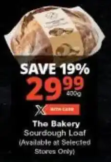 Checkers Hyper The Bakery Sourdough Loaf offer