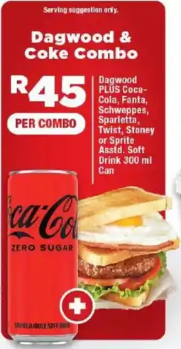 OK Foods Dagwood & Coke Combo offer
