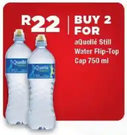 OK Foods aQuelle Still Water Flip-Top Cap offer