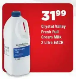 OK Foods Crystal Valley Fresh Full Cream Milk offer
