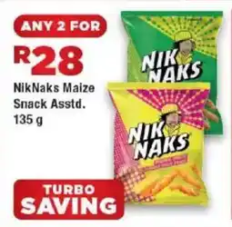 OK Foods NikNaks Maize Snack Asstd. offer