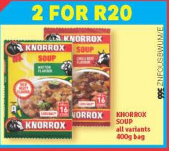 Usave Knorrox Soup 400g offer