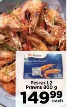 Food Lover's Market Pescar L2 Prawns offer