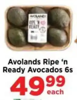 Food Lover's Market Avolands Ripe 'n Ready Avocados offer