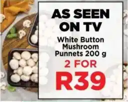 Food Lover's Market White Button Mushroom Punnets offer