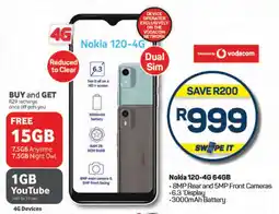 Pick n Pay Nokia 120-4G 64GB offer
