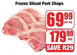 Boxer Superstores Frozen Sliced Pork Chops offer