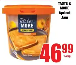 Boxer Superstores TASTE & MORE Apricot Jam offer