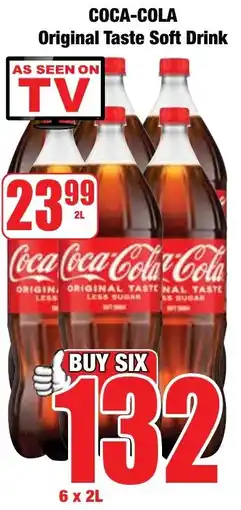 Boxer Superstores COCA-COLA Original Taste Soft Drink offer