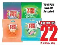Boxer Superstores YUM FUN Sweets Assorted offer
