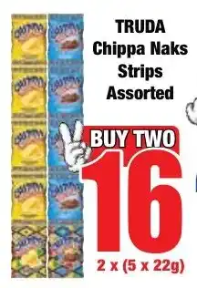 Boxer Superstores TRUDA Chippa Naks Strips Assorted offer