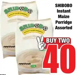 Boxer Superstores SHIBOBO Instant Maize Porridge Assorted offer