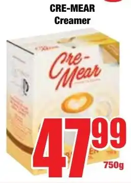 Boxer Superstores CRE-MEAR Creamer offer