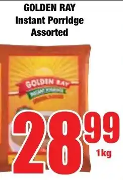 Boxer Superstores GOLDEN RAY Instant Porridge Assorted offer