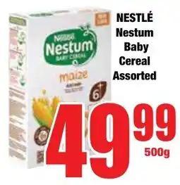 Boxer Superstores NESTLÉ Nestum Baby Cereal Assorted offer