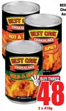 Boxer Superstores BEST COOK Chakalaka Assorted offer