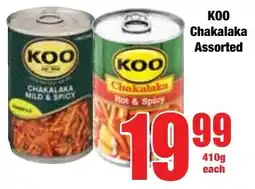 Boxer Superstores KOO Chakalaka Assorted offer