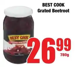 Boxer Superstores BEST COOK Grated Beetroot offer