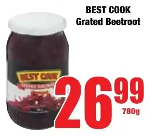 Boxer Superstores BEST COOK Grated Beetroot offer