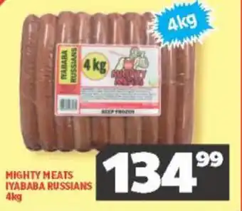 Mighty Meats Iyababa Russians 4kg
