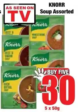 Boxer Superstores KNORR Soup Assorted offer