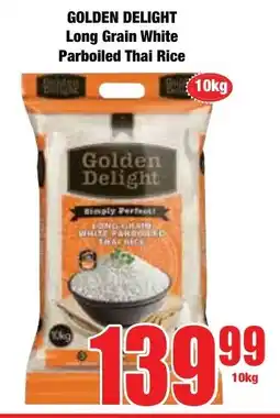 Boxer Superstores GOLDEN DELIGHT Long Grain White Parboiled Thai Rice offer