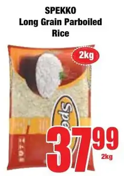 Boxer Superstores SPEKKO Long Grain Parboiled Rice offer