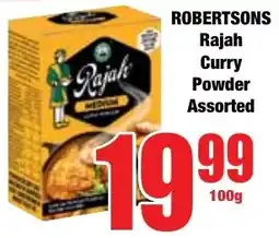 Boxer Superstores ROBERTSONS Rajah Curry Powder Assorted offer