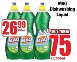 Boxer Superstores MAQ Dishwashing Liquid offer